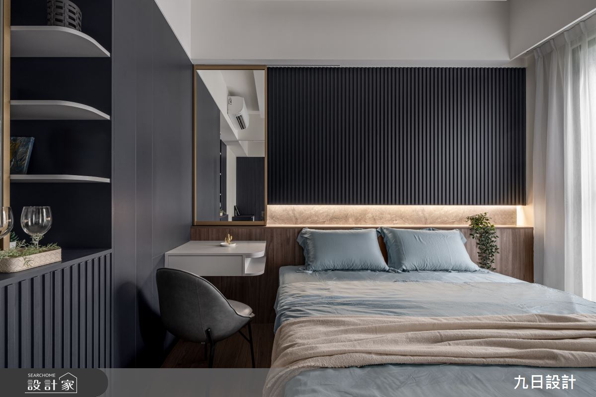 48坪新成屋(5年以下)＿現代輕奢風臥室案例圖片＿九日室內裝修設計＿九日_139之16