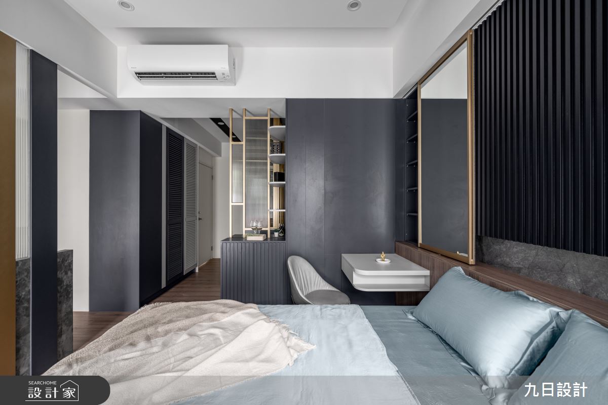 48坪新成屋(5年以下)＿現代輕奢風臥室案例圖片＿九日室內裝修設計＿九日_139之23