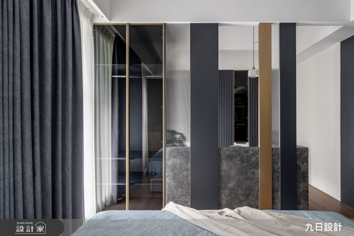 48坪新成屋(5年以下)＿現代輕奢風臥室案例圖片＿九日室內裝修設計＿九日_139之25