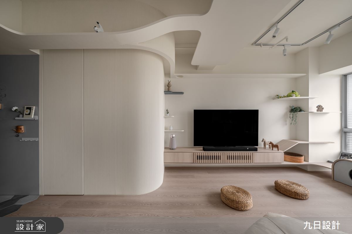 25坪老屋(16~30年)＿日式北歐風客廳寵物案例圖片＿九日室內裝修設計＿九日_140之8