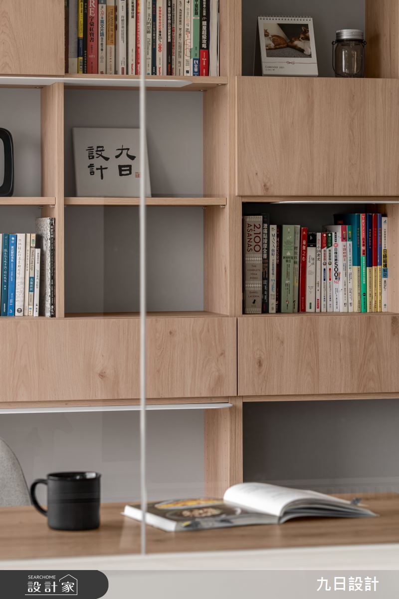 25坪老屋(16~30年)＿日式北歐風書房案例圖片＿九日室內裝修設計＿九日_140之21