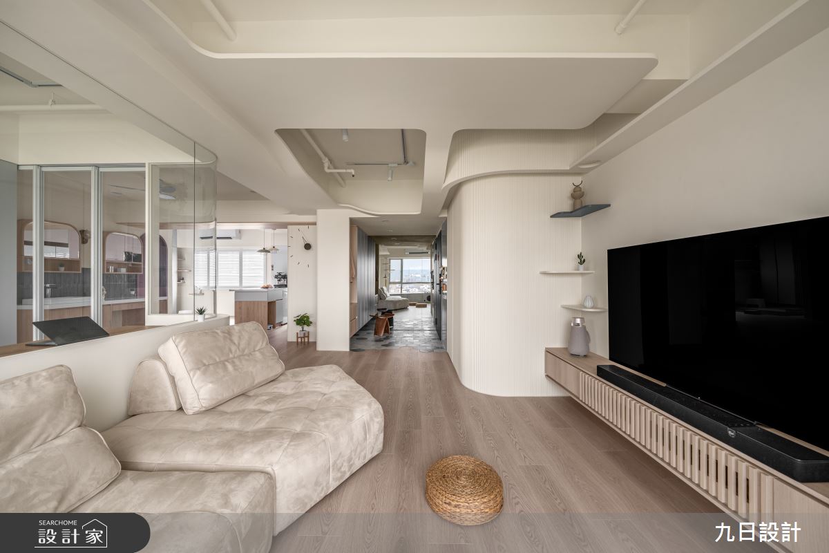 25坪老屋(16~30年)＿日式北歐風客廳案例圖片＿九日室內裝修設計＿九日_140之12