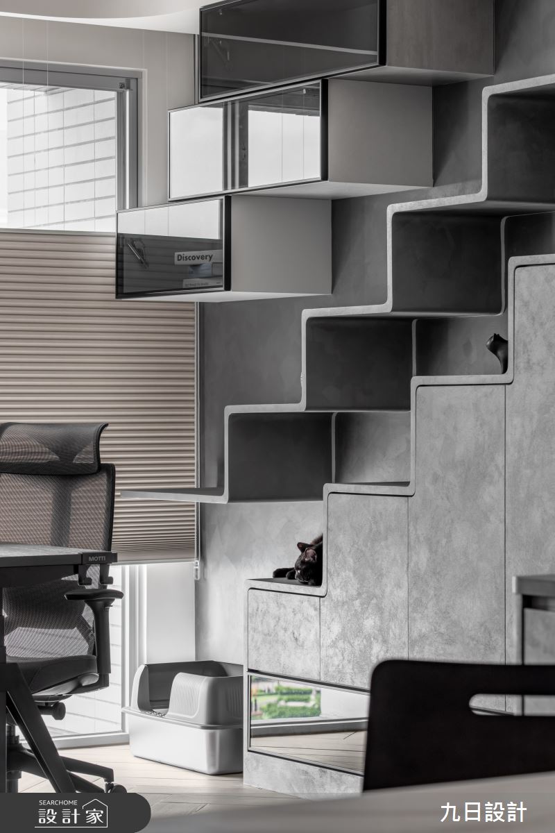 20坪新成屋(5年以下)＿現代科技風書房寵物案例圖片＿九日室內裝修設計＿九日_141之8