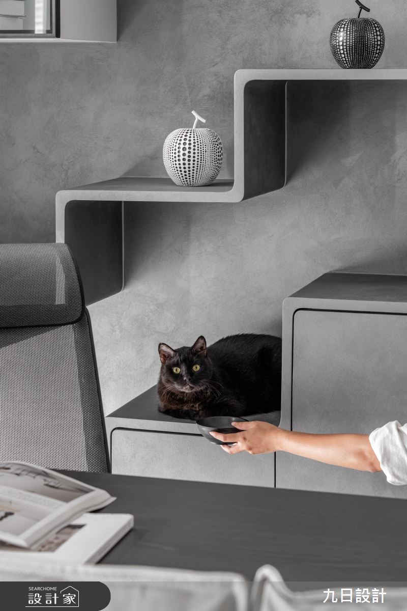20坪新成屋(5年以下)＿現代科技風書房寵物案例圖片＿九日室內裝修設計＿九日_141之9