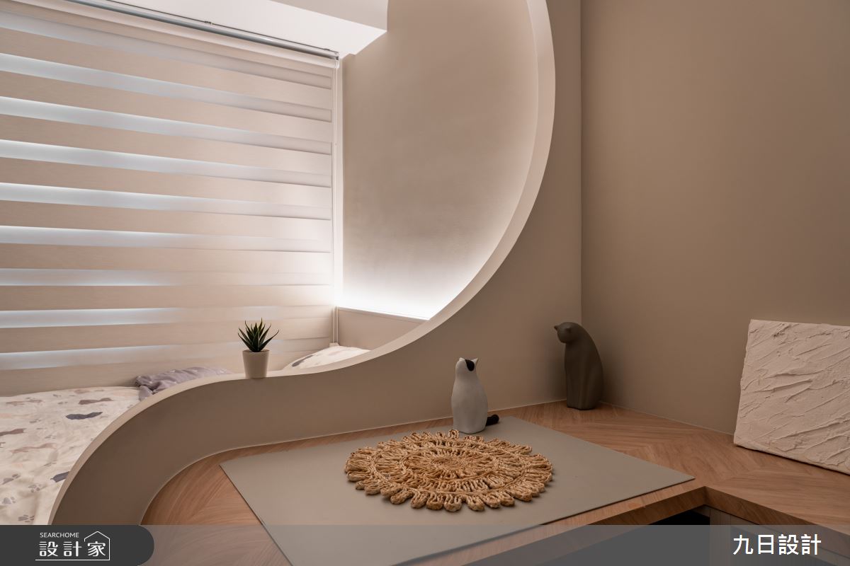 29坪新成屋(5年以下)＿現代美式風臥室案例圖片＿九日室內裝修設計＿九日_142之31