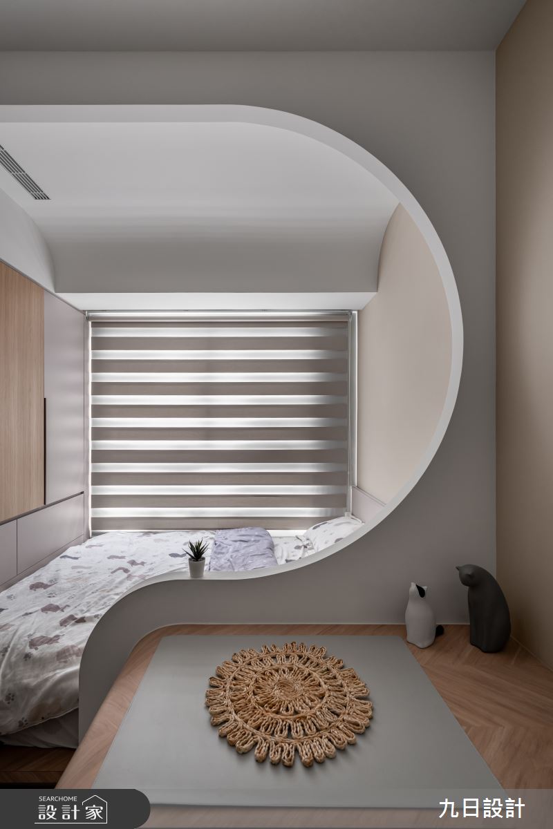 29坪新成屋(5年以下)＿現代美式風臥室案例圖片＿九日室內裝修設計＿九日_142之28