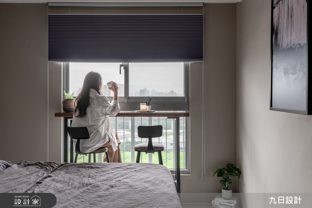 29坪新成屋(5年以下)＿現代美式風臥室案例圖片＿九日室內裝修設計＿九日_142之20