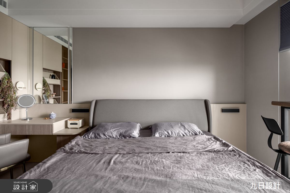 29坪新成屋(5年以下)＿現代美式風臥室案例圖片＿九日室內裝修設計＿九日_142之18