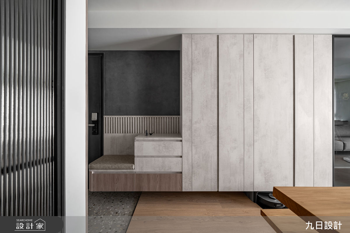 25坪新成屋(5年以下)＿現代工業風玄關案例圖片＿九日室內裝修設計＿九日_143之2