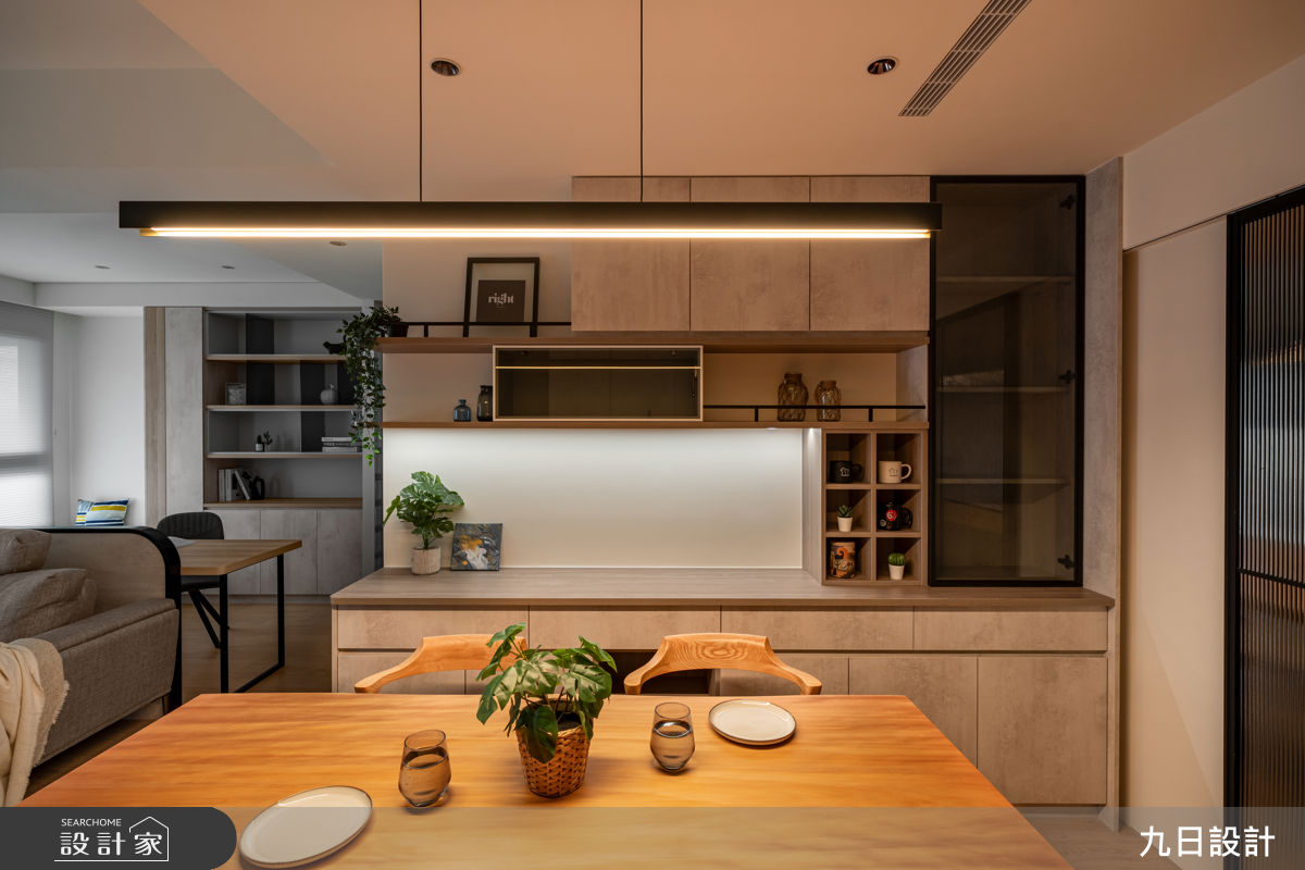 25坪新成屋(5年以下)＿現代工業風餐廳案例圖片＿九日室內裝修設計＿九日_143之7