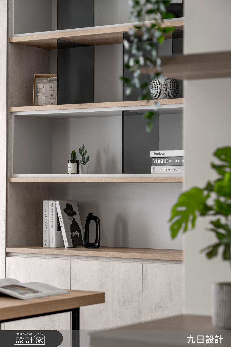 25坪新成屋(5年以下)＿現代工業風書房案例圖片＿九日室內裝修設計＿九日_143之25