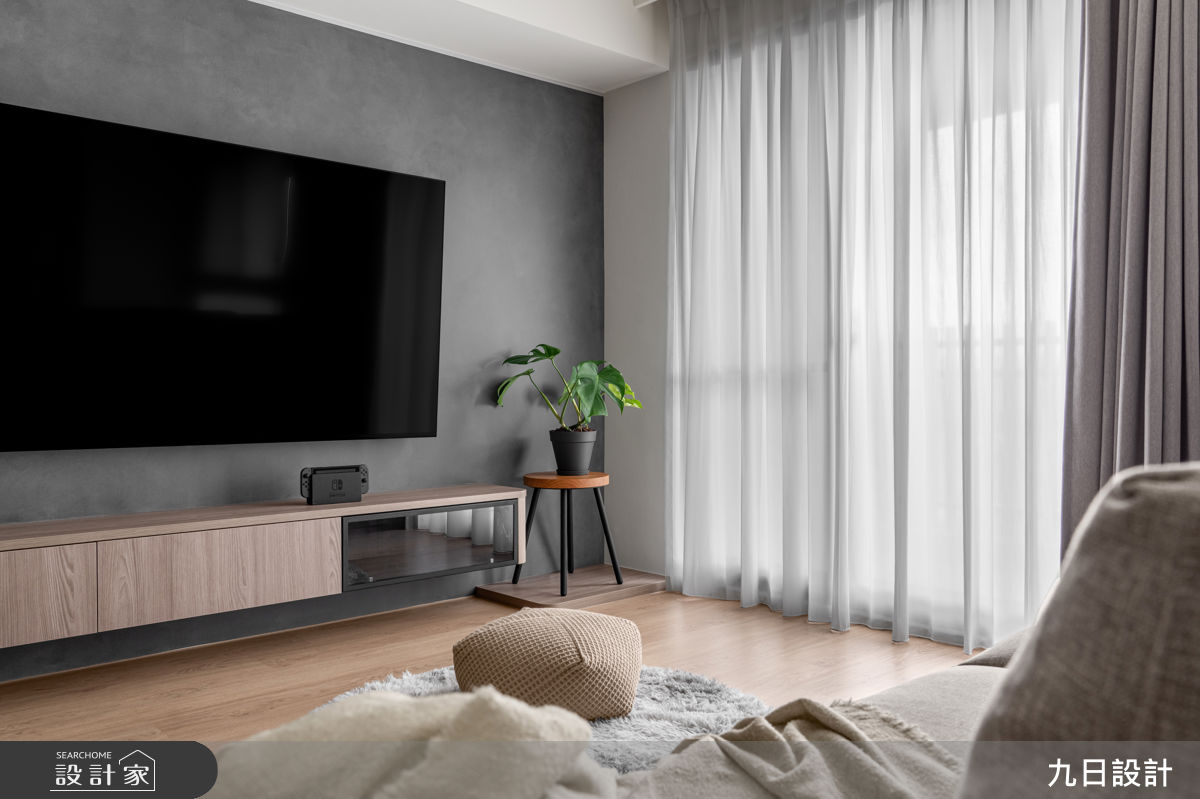 25坪新成屋(5年以下)＿現代工業風客廳案例圖片＿九日室內裝修設計＿九日_143之16