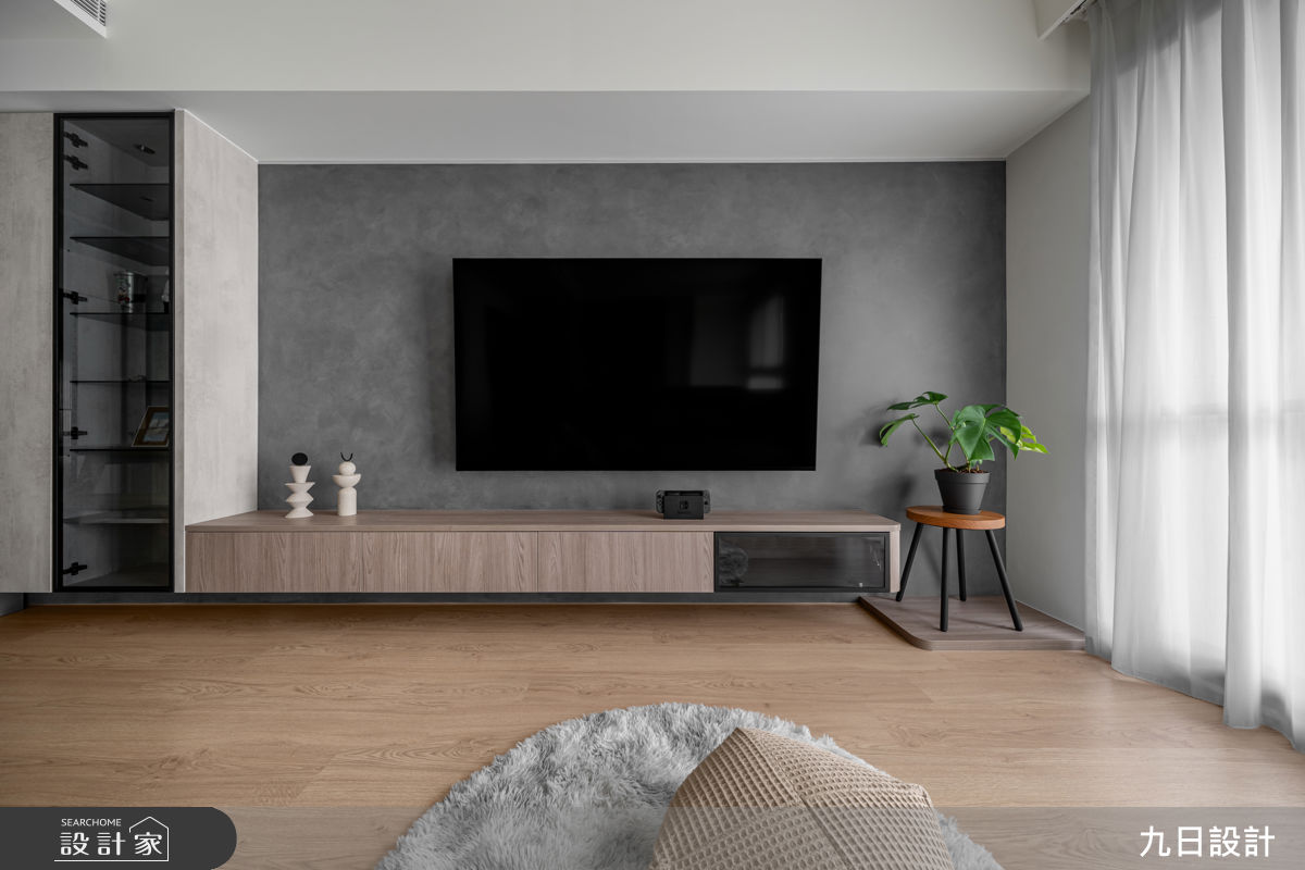 25坪新成屋(5年以下)＿現代工業風客廳案例圖片＿九日室內裝修設計＿九日_143之17
