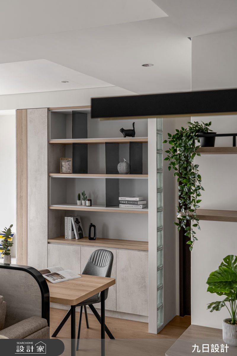 25坪新成屋(5年以下)＿現代工業風書房案例圖片＿九日室內裝修設計＿九日_143之24