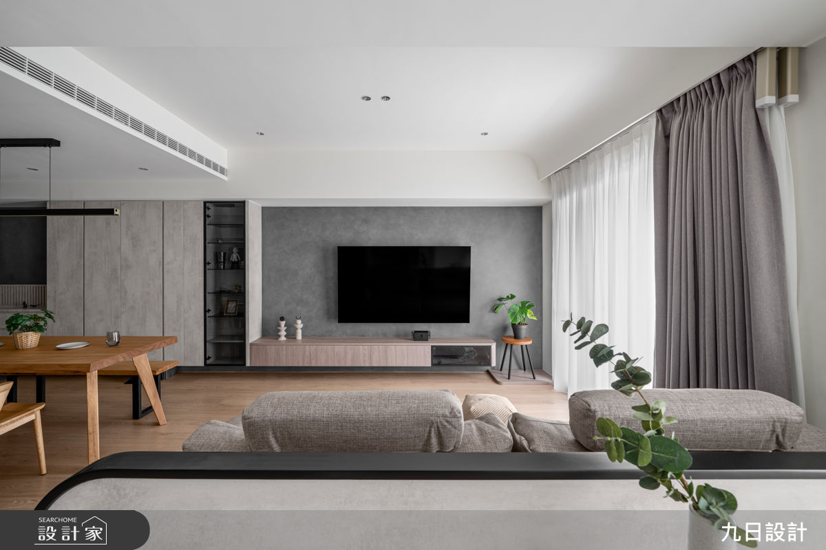 25坪新成屋(5年以下)＿現代工業風客廳餐廳案例圖片＿九日室內裝修設計＿九日_143之18