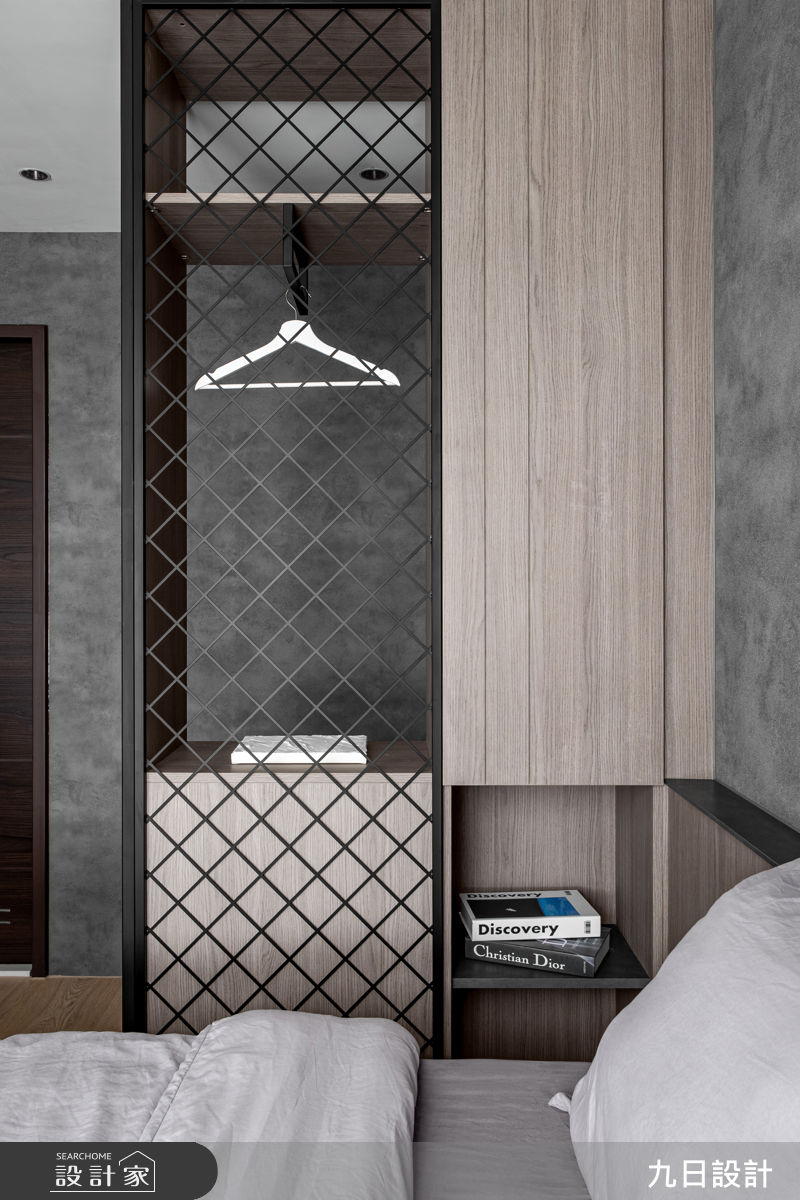 25坪新成屋(5年以下)＿現代工業風臥室案例圖片＿九日室內裝修設計＿九日_143之34
