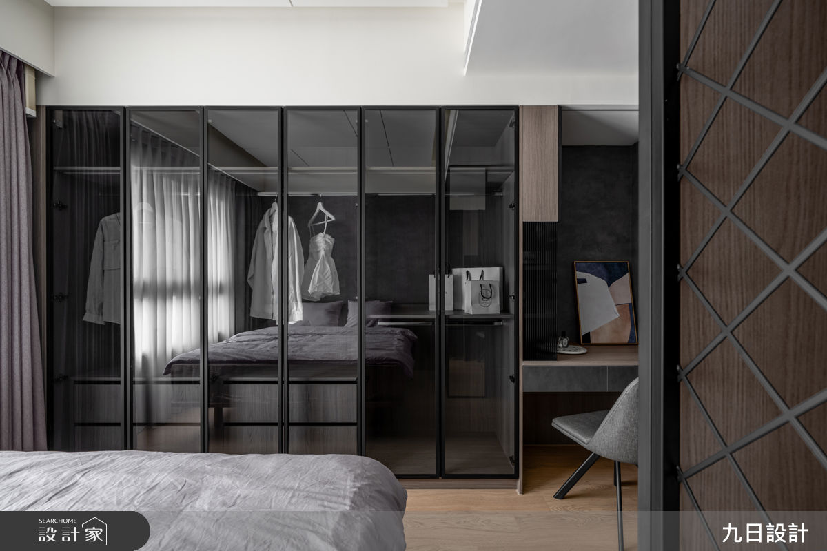 25坪新成屋(5年以下)＿現代工業風臥室案例圖片＿九日室內裝修設計＿九日_143之32