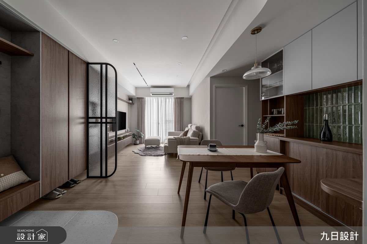 20坪新成屋(5年以下)＿復古工業風玄關客廳餐廳案例圖片＿九日室內裝修設計＿九日_144之7