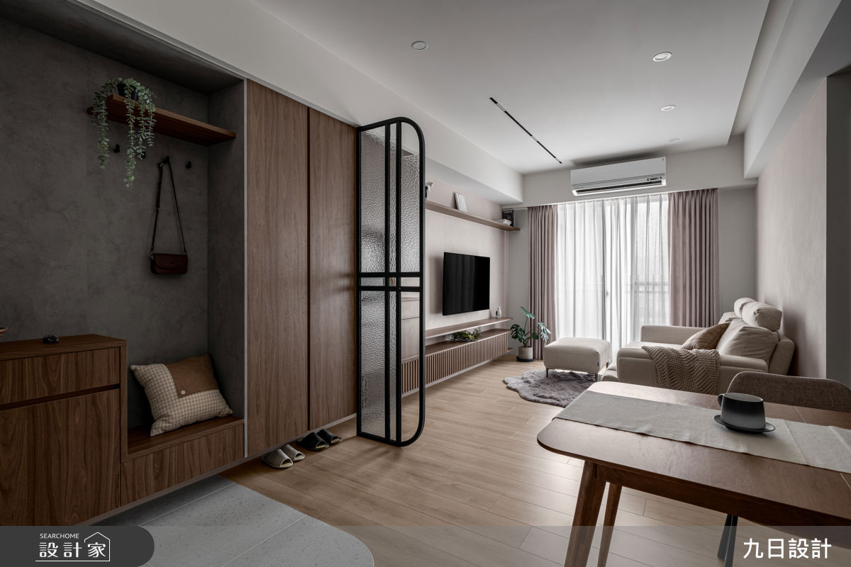 20坪新成屋(5年以下)＿復古工業風玄關客廳餐廳案例圖片＿九日室內裝修設計＿九日_144之8