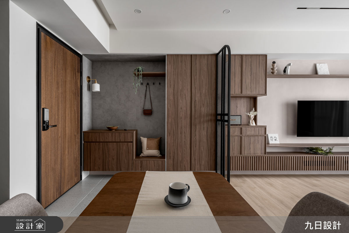 20坪新成屋(5年以下)＿復古工業風玄關客廳餐廳案例圖片＿九日室內裝修設計＿九日_144之13
