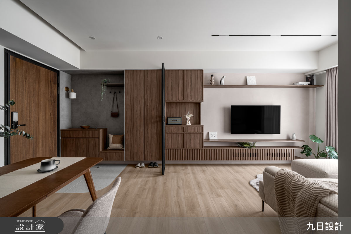 20坪新成屋(5年以下)＿復古工業風玄關客廳餐廳案例圖片＿九日室內裝修設計＿九日_144之16