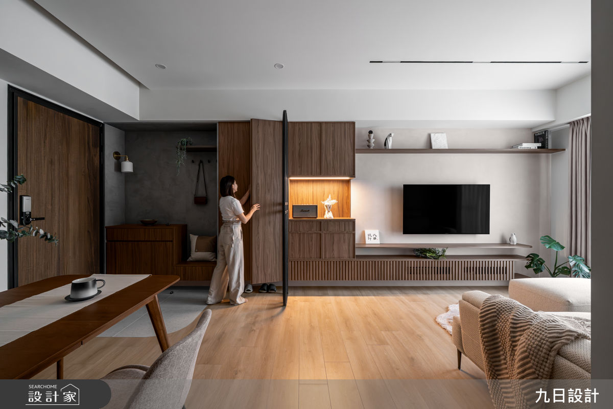 20坪新成屋(5年以下)＿復古工業風玄關客廳餐廳案例圖片＿九日室內裝修設計＿九日_144之17