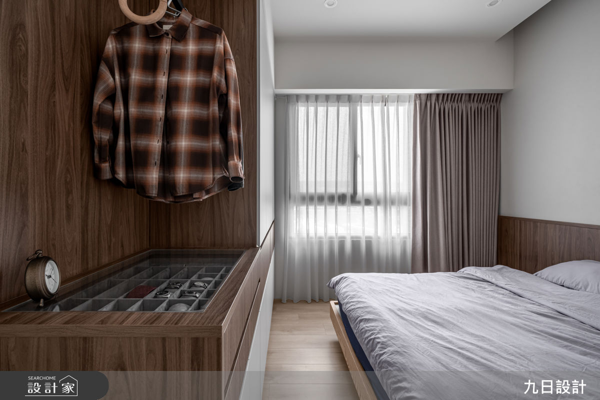 20坪新成屋(5年以下)＿復古工業風臥室案例圖片＿九日室內裝修設計＿九日_144之34