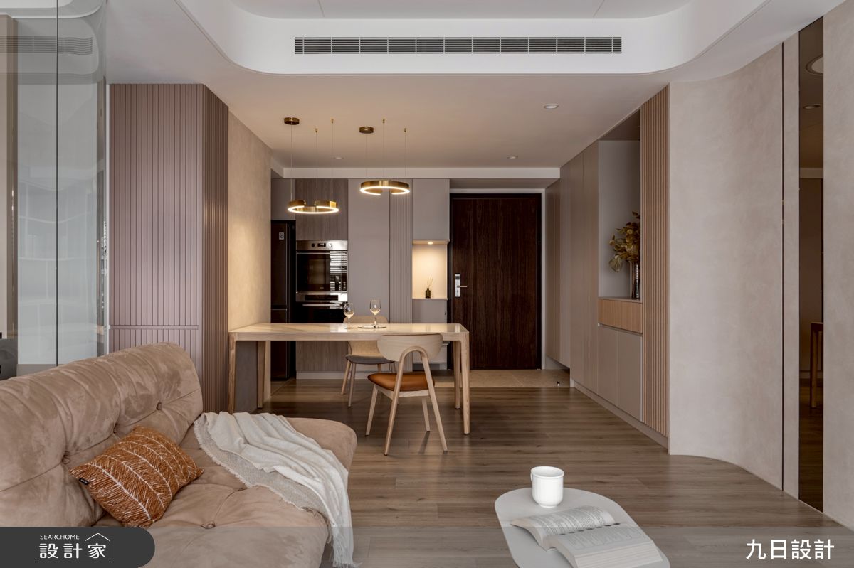 20坪新成屋(5年以下)＿復古工業風玄關客廳餐廳廚房案例圖片＿九日室內裝修設計＿九日_145之6