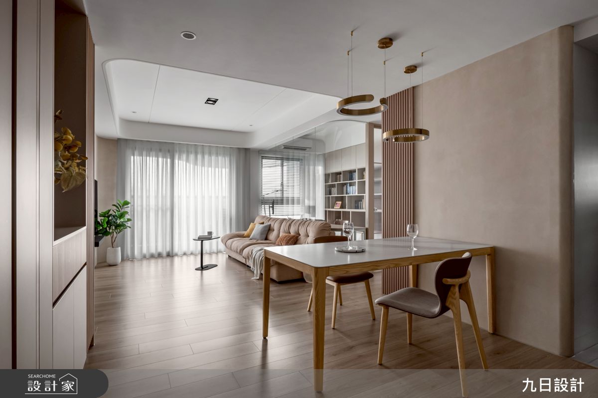 20坪新成屋(5年以下)＿復古工業風客廳餐廳案例圖片＿九日室內裝修設計＿九日_145之1