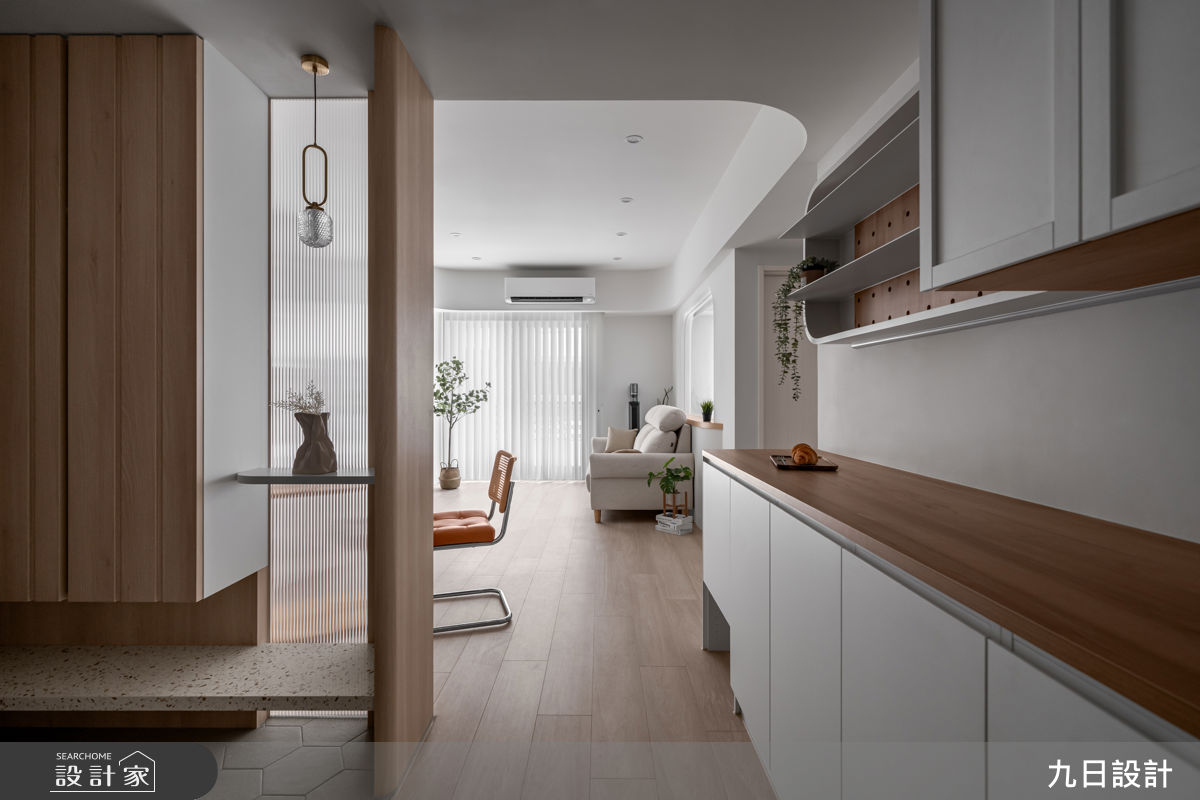 20坪老屋(16~30年)＿北歐風玄關客廳案例圖片＿九日室內裝修設計＿九日_146之1