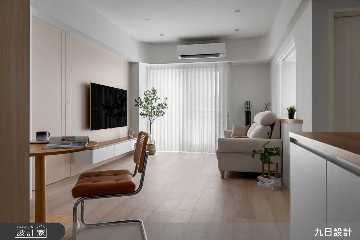 20坪老屋(16~30年)＿北歐風客廳餐廳案例圖片＿九日室內裝修設計＿九日_146之9