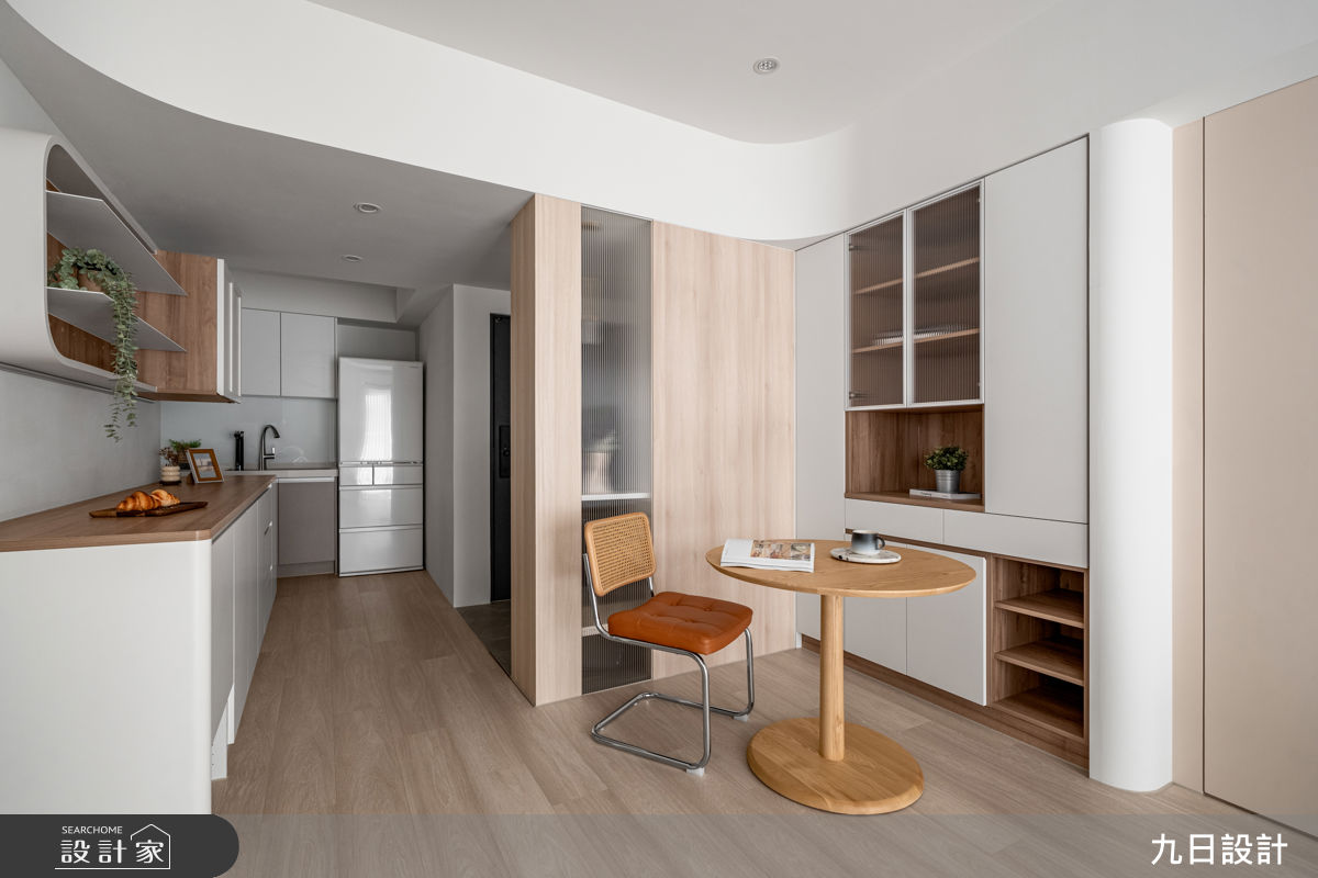 20坪老屋(16~30年)＿北歐風餐廳廚房案例圖片＿九日室內裝修設計＿九日_146之13