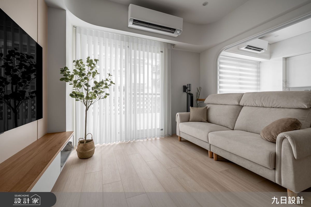 20坪老屋(16~30年)＿北歐風客廳案例圖片＿九日室內裝修設計＿九日_146之8