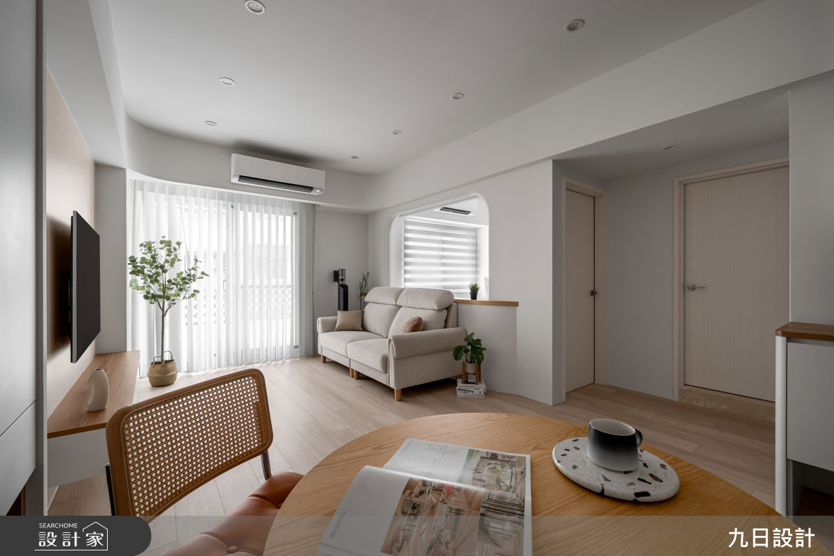 20坪老屋(16~30年)＿北歐風客廳餐廳案例圖片＿九日室內裝修設計＿九日_146之18