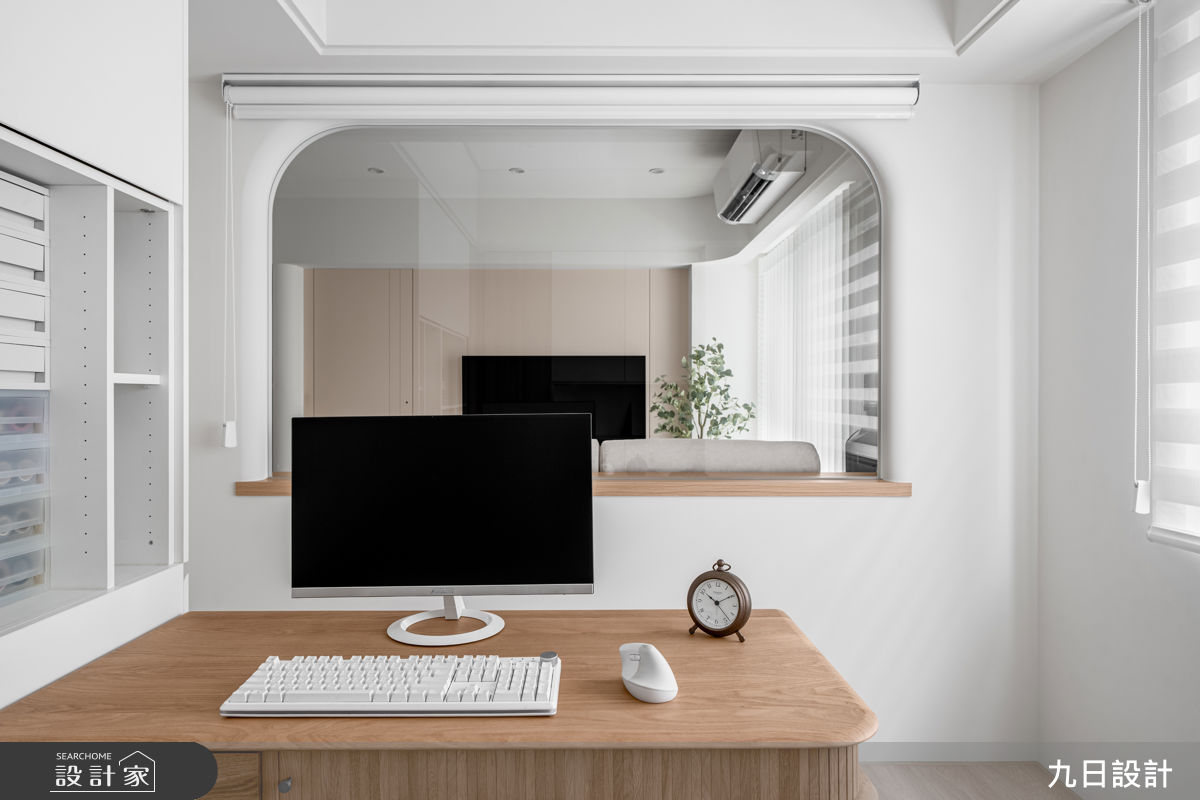 20坪老屋(16~30年)＿北歐風書房工作區案例圖片＿九日室內裝修設計＿九日_146之20