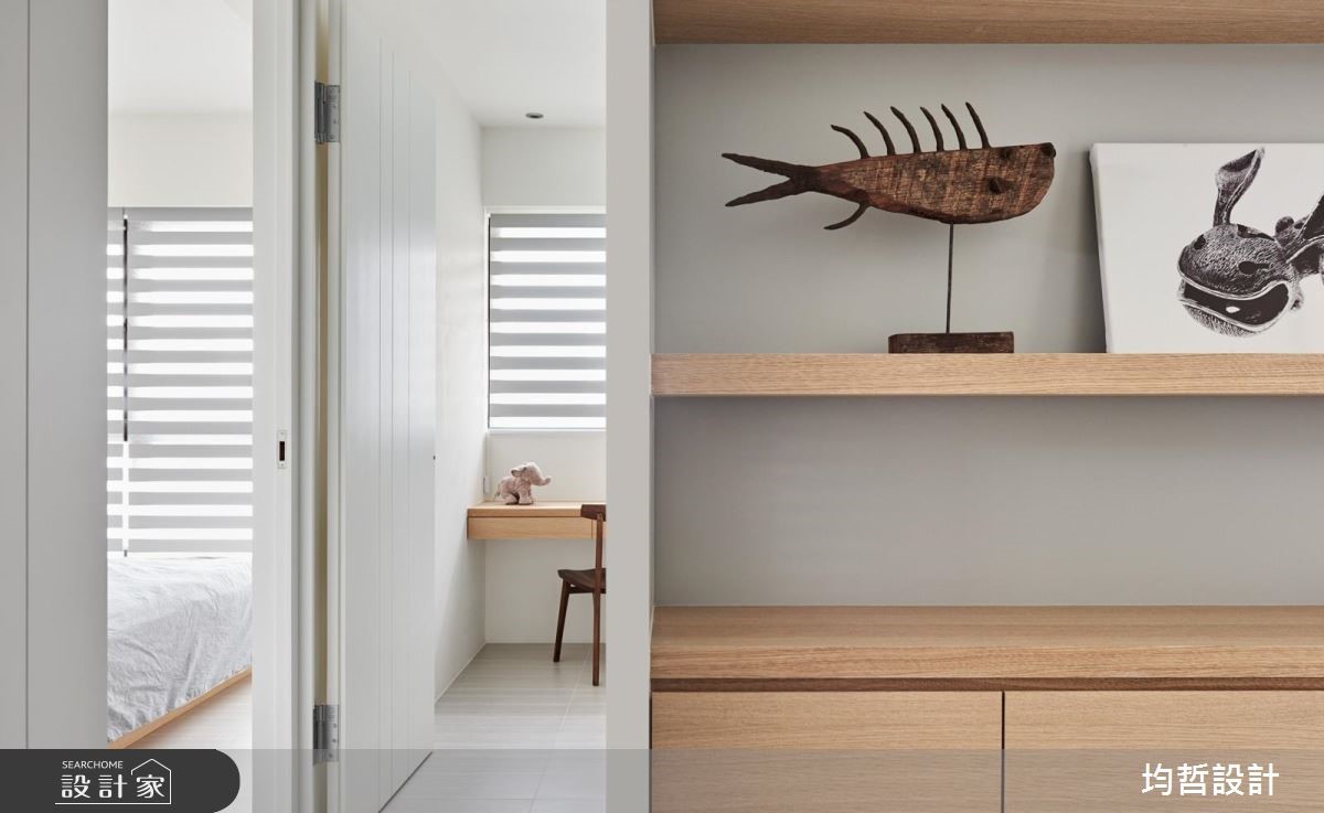 40坪新成屋(5年以下)＿簡約風臥室案例圖片＿均哲室內裝修設計有限公司＿均哲_02之10