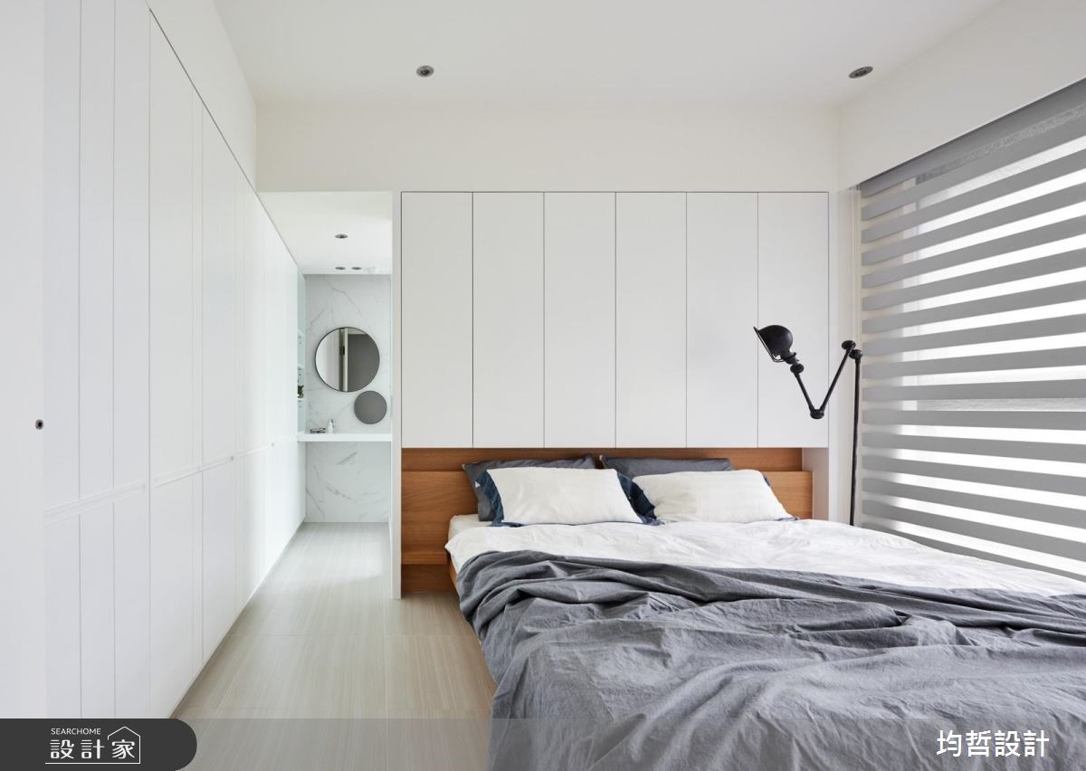 40坪新成屋(5年以下)＿簡約風臥室案例圖片＿均哲室內裝修設計有限公司＿均哲_02之11