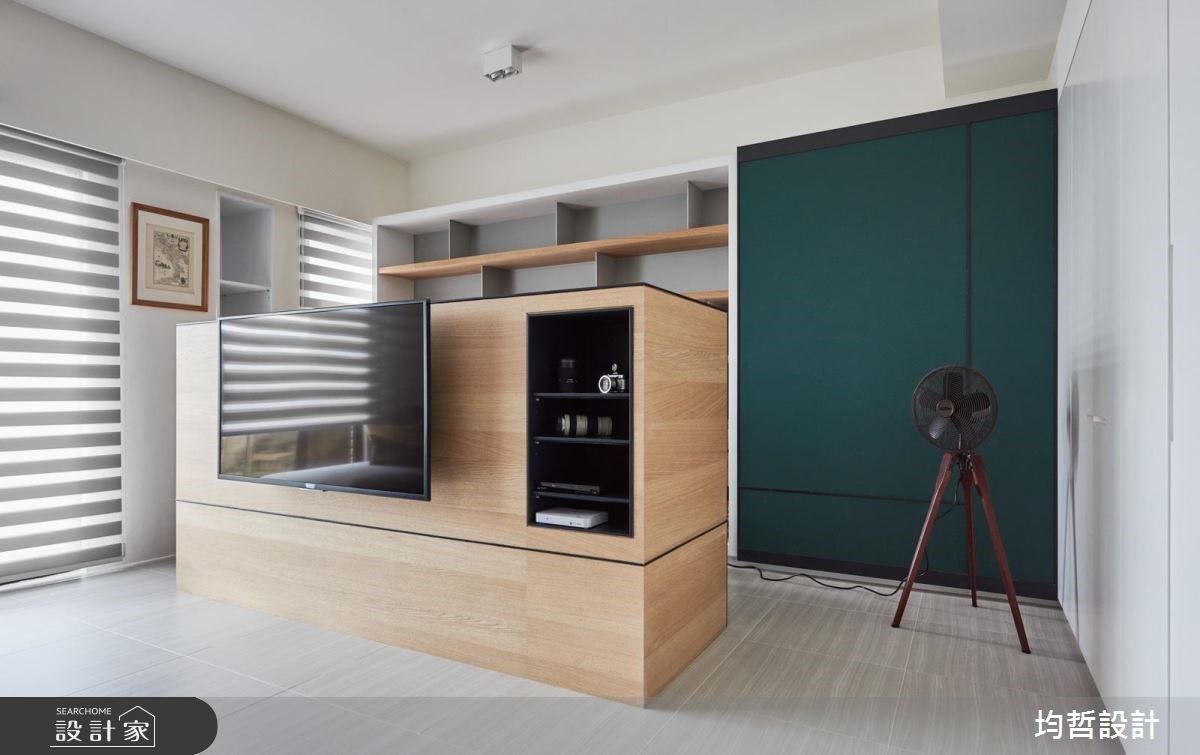 40坪新成屋(5年以下)＿簡約風客廳案例圖片＿均哲室內裝修設計有限公司＿均哲_02之6