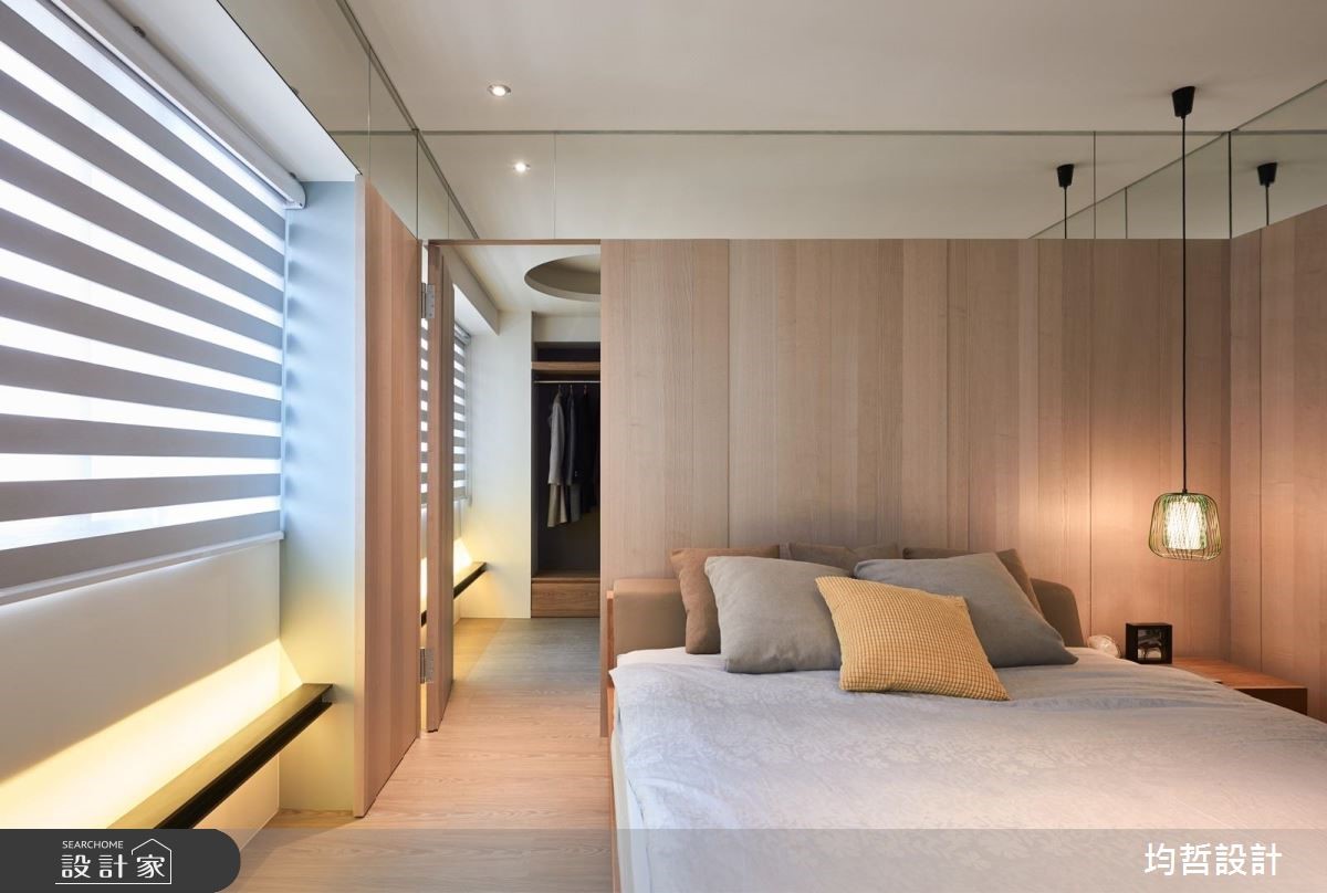18坪新成屋(5年以下)＿簡約風臥室案例圖片＿均哲室內裝修設計有限公司＿均哲_03之15