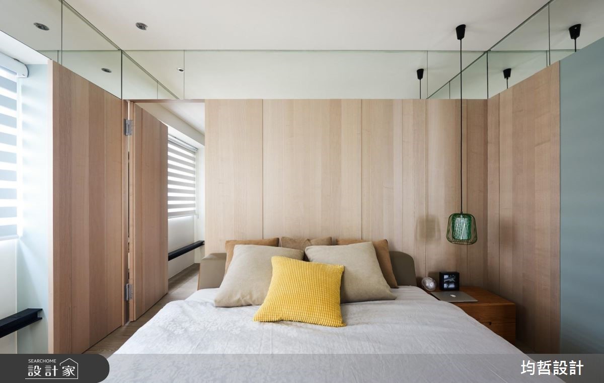 18坪新成屋(5年以下)＿簡約風臥室案例圖片＿均哲室內裝修設計有限公司＿均哲_03之14