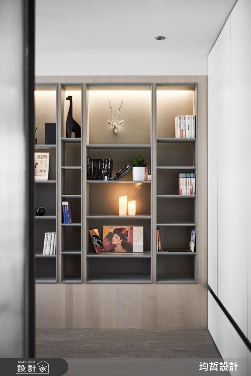 18坪新成屋(5年以下)＿簡約風玄關案例圖片＿均哲室內裝修設計有限公司＿均哲_03之22