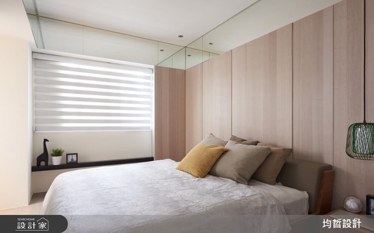 18坪新成屋(5年以下)＿簡約風臥室案例圖片＿均哲室內裝修設計有限公司＿均哲_03之16