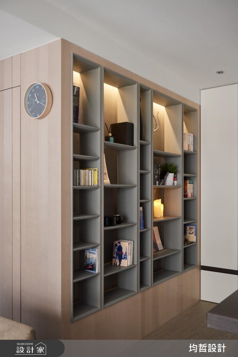 18坪新成屋(5年以下)＿簡約風玄關案例圖片＿均哲室內裝修設計有限公司＿均哲_03之23