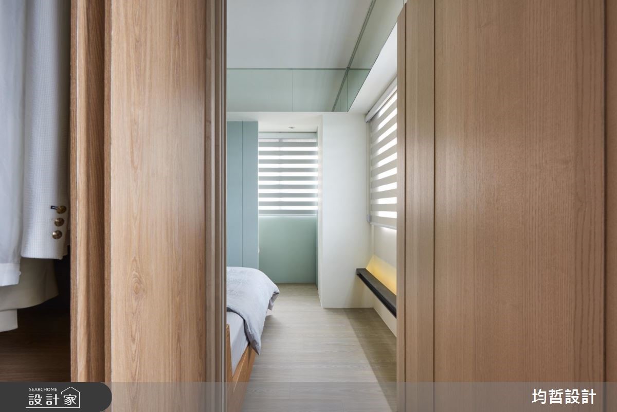 18坪新成屋(5年以下)＿簡約風臥室案例圖片＿均哲室內裝修設計有限公司＿均哲_03之17