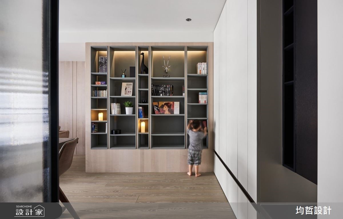 18坪新成屋(5年以下)＿簡約風玄關案例圖片＿均哲室內裝修設計有限公司＿均哲_03之2
