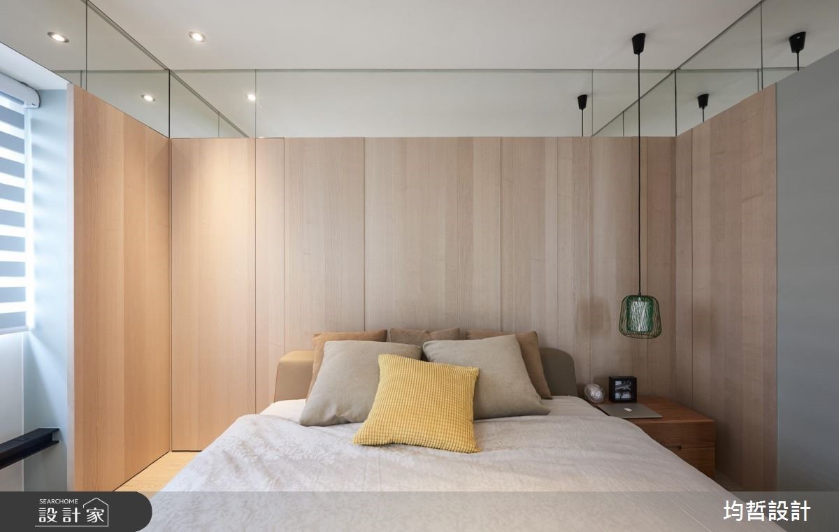 18坪新成屋(5年以下)＿簡約風臥室案例圖片＿均哲室內裝修設計有限公司＿均哲_03之13