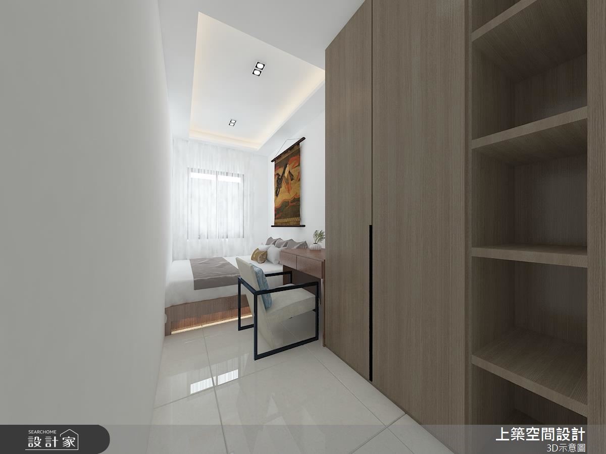60坪老屋(16~30年)＿現代風臥室客房案例圖片＿上築空間設計＿上築_03之7