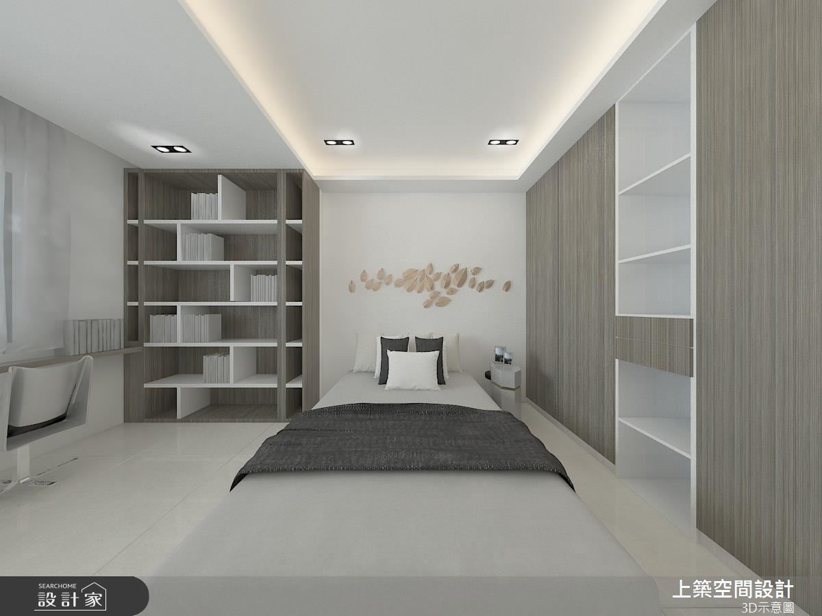 60坪老屋(16~30年)＿現代風臥室客房案例圖片＿上築空間設計＿上築_03之6