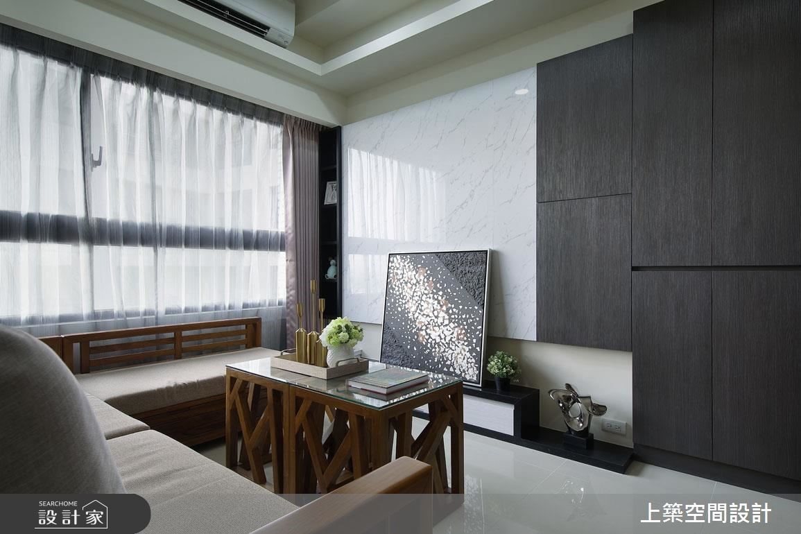 21坪新成屋(5年以下)＿現代風客廳案例圖片＿上築空間設計＿上築_04之8