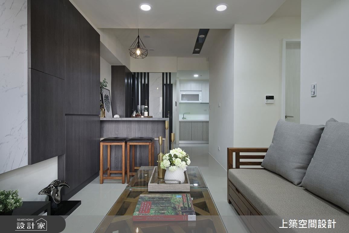 21坪新成屋(5年以下)＿現代風客廳案例圖片＿上築空間設計＿上築_04之10